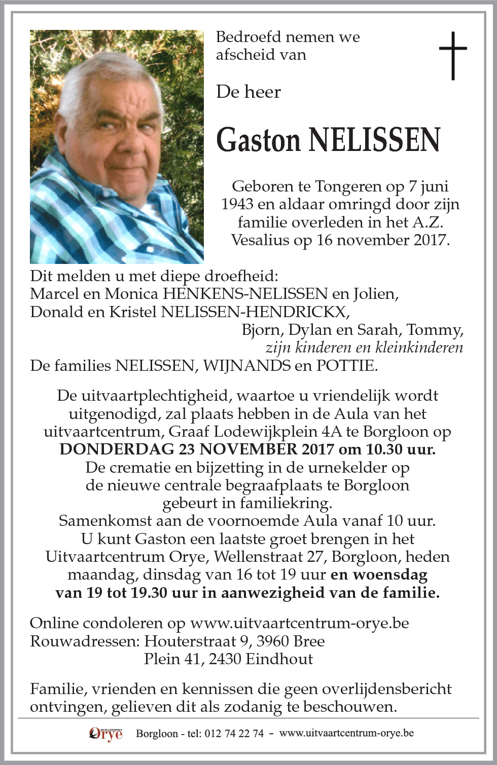 Gaston Nelissen