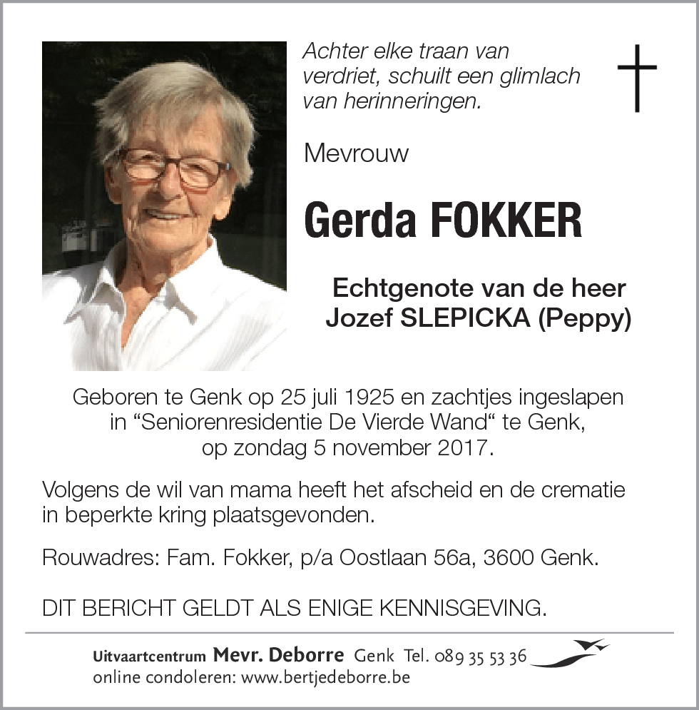 Gerda FOKKER