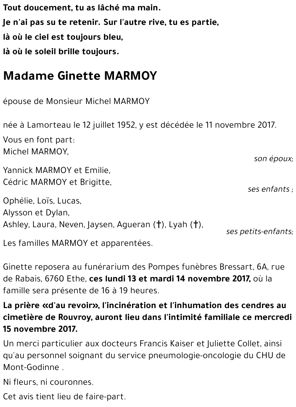 Ginette MARMOY 