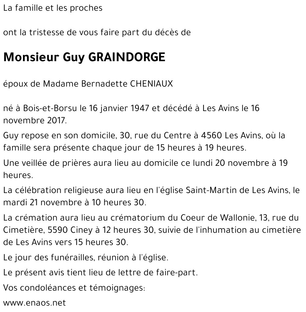 Guy GRAINDORGE