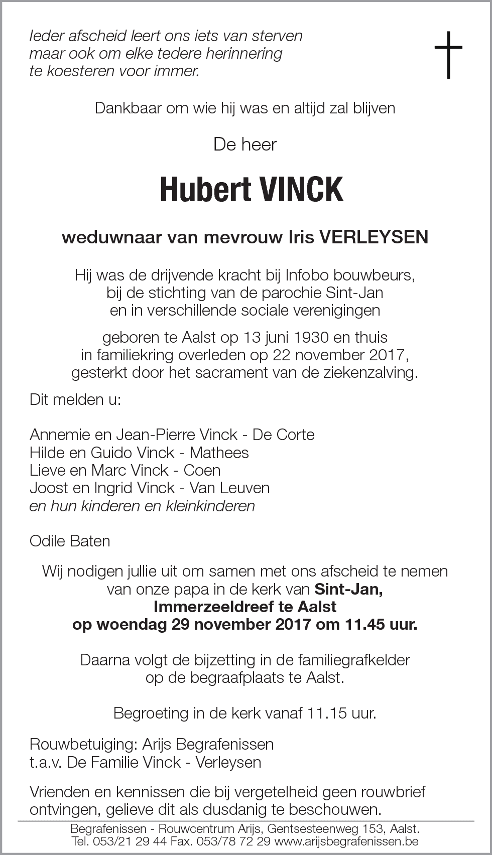 Hubert VINCK