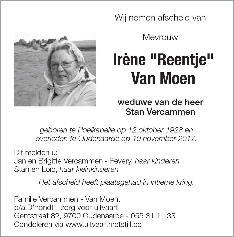 Irène Van Moen