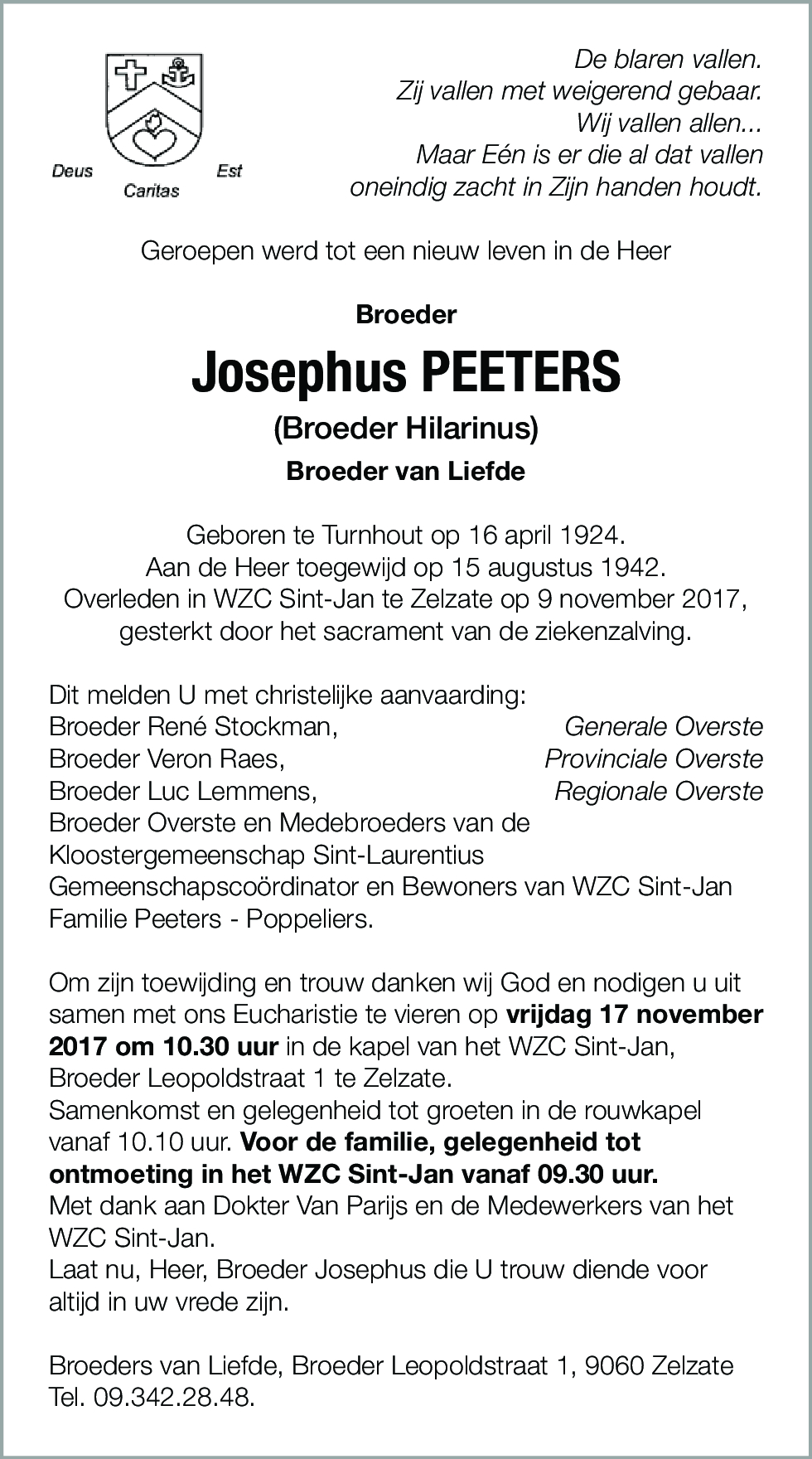 Josephus Peeters