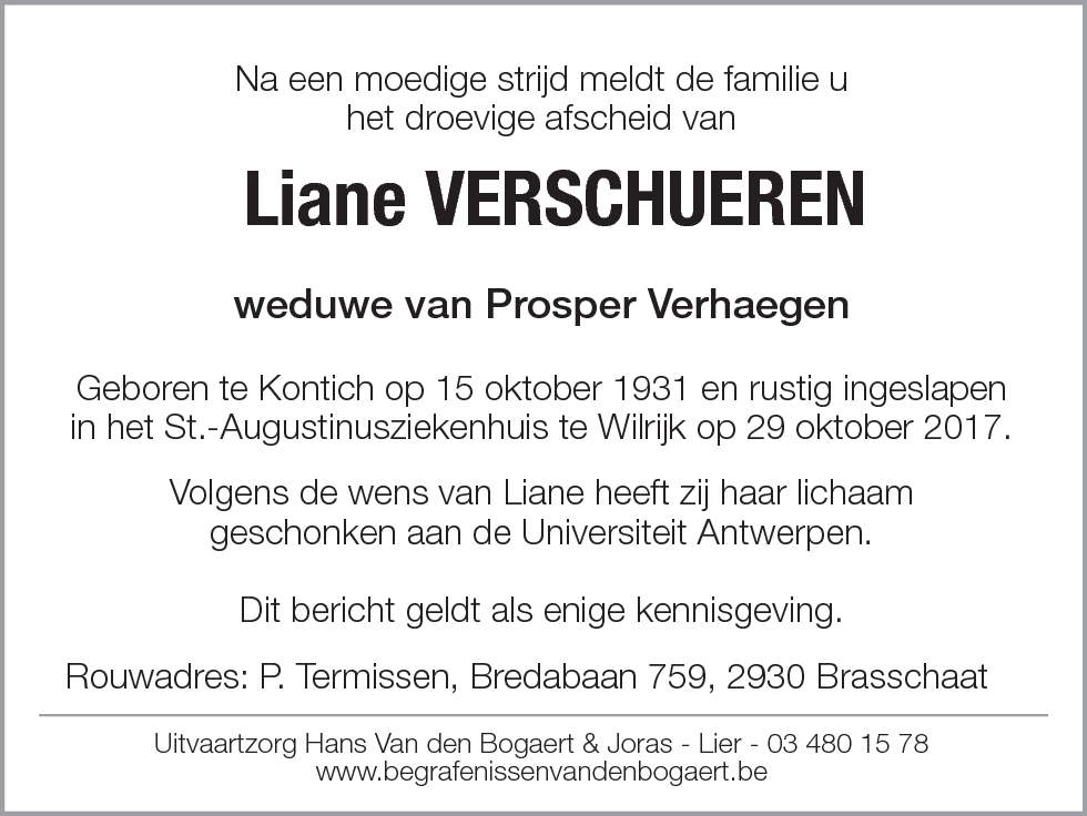 Liane Verschueren