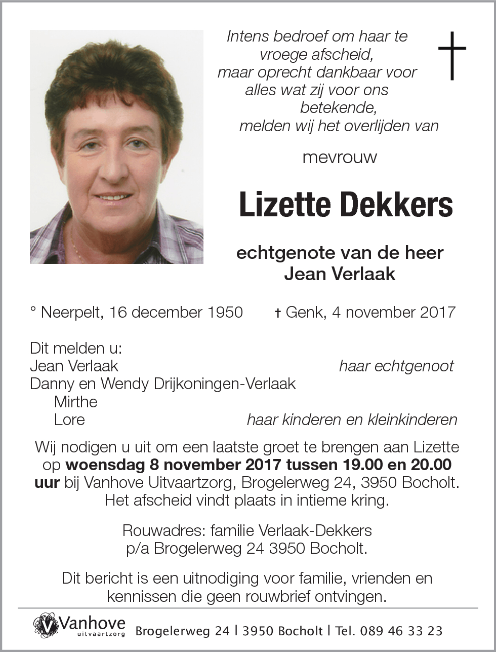 Lizette Dekkers