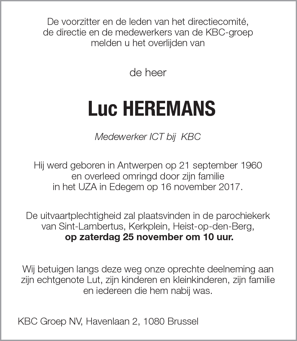 Luc Heremans