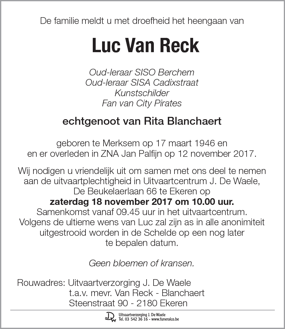 Luc Van Reck