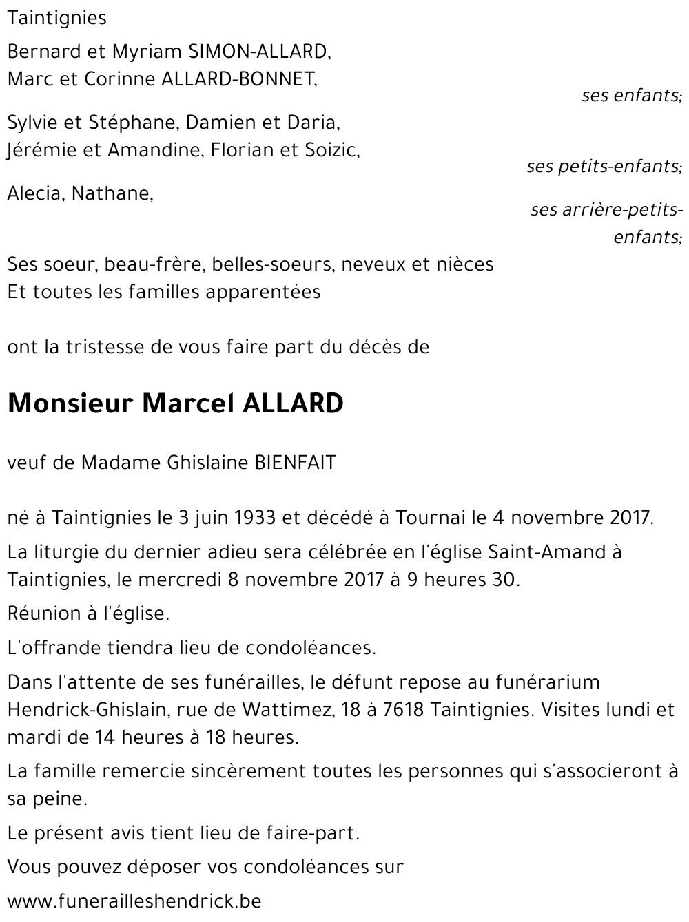 Marcel ALLARD