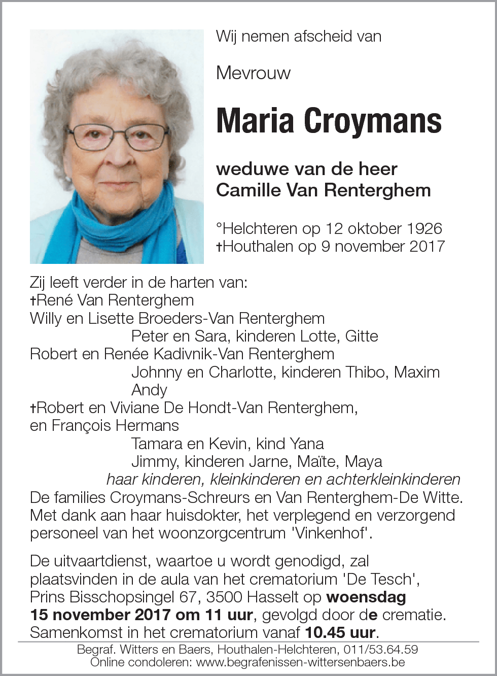 Maria Croymans
