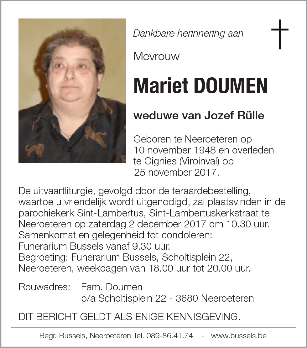Mariet DOUMEN