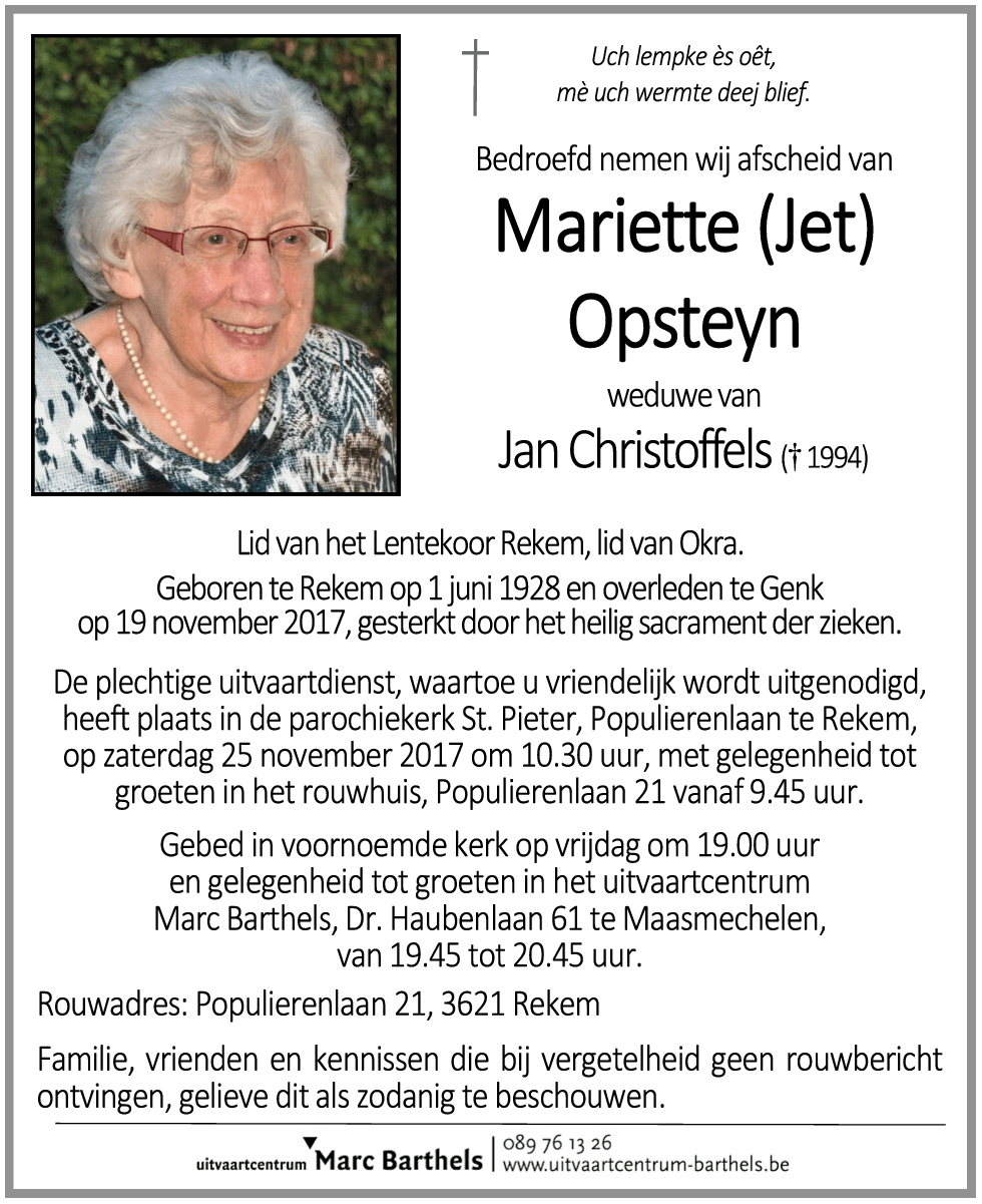 Mariette Opsteyn