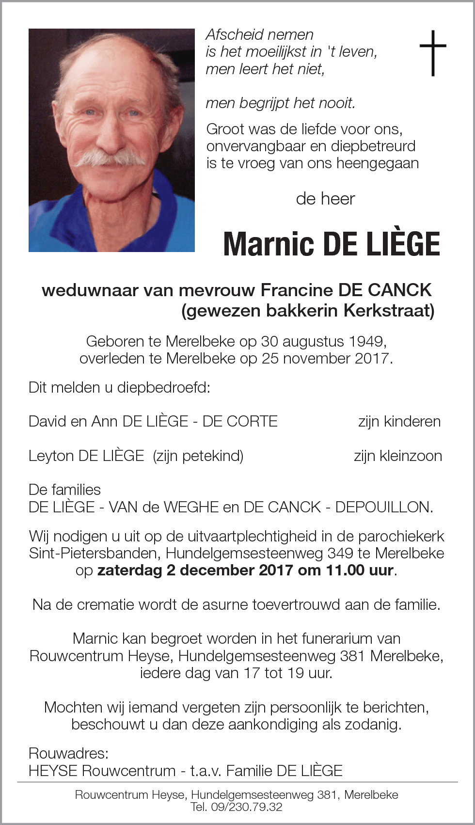 Marnic DE LIÈGE