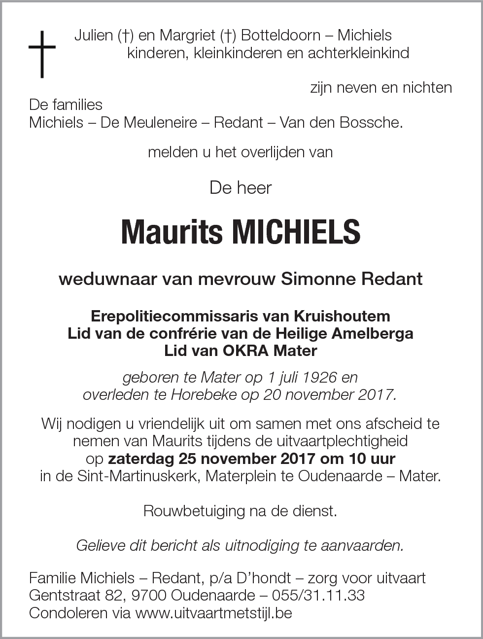 Maurits Michiels
