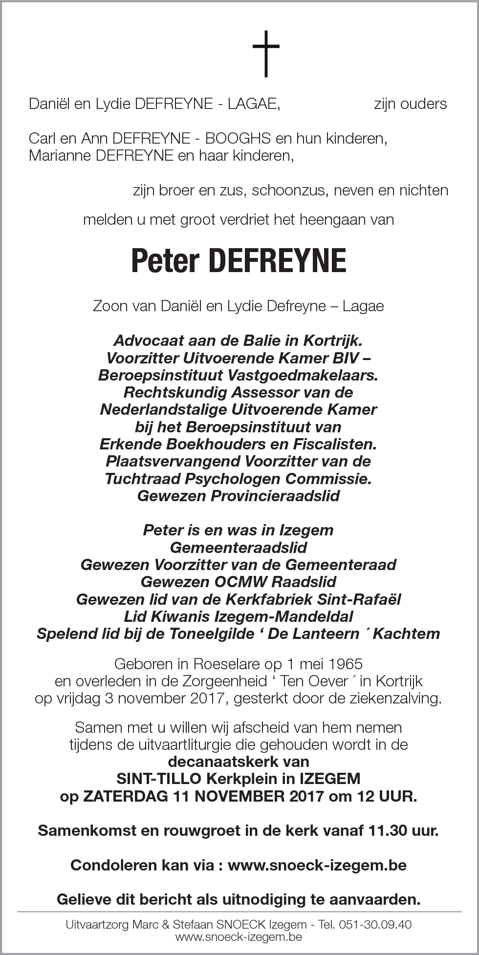 Peter Defreyne