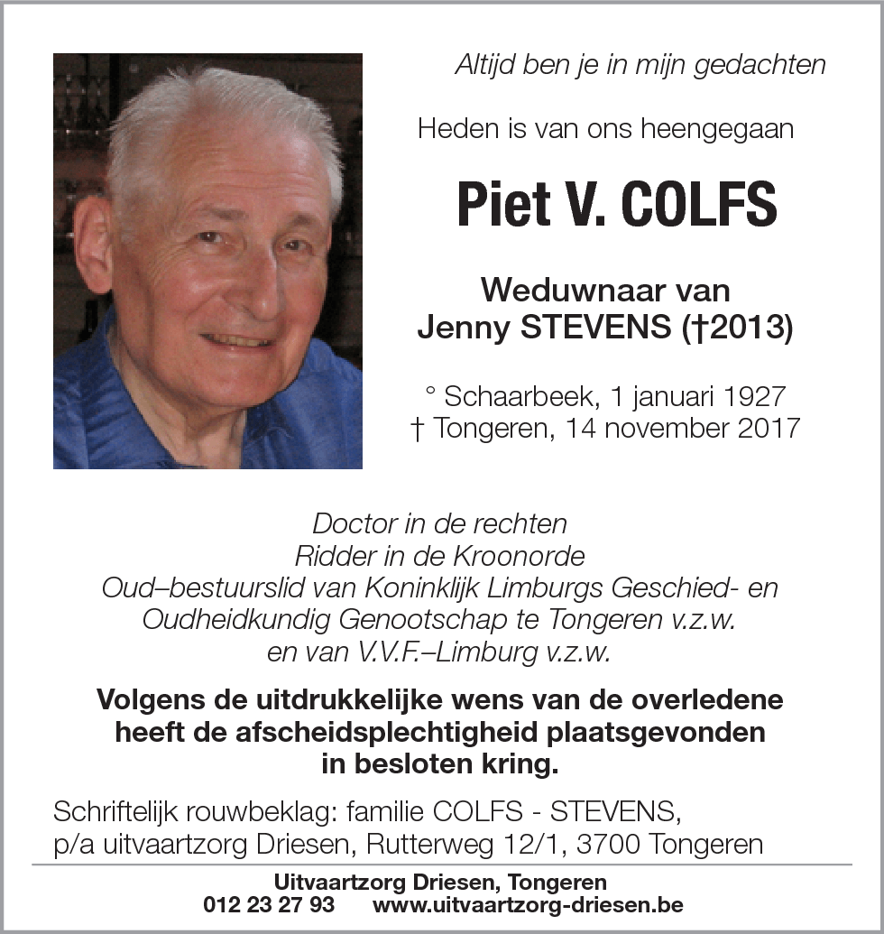 Piet Colfs