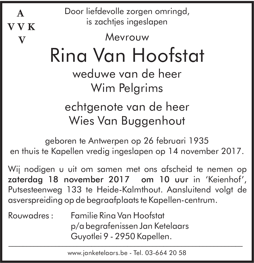 Rina Van Hoofstat
