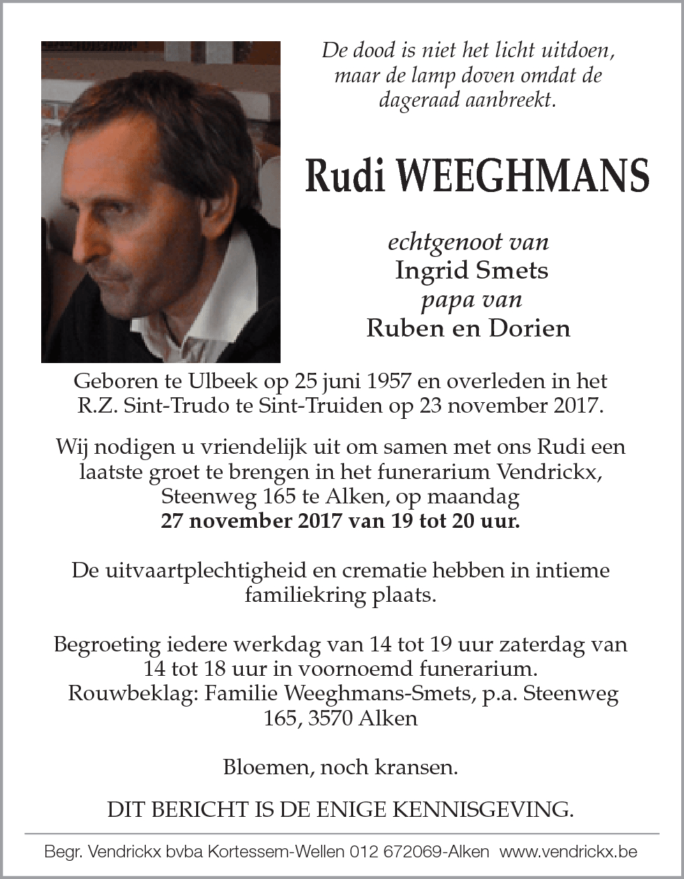 Rudi Weeghmans