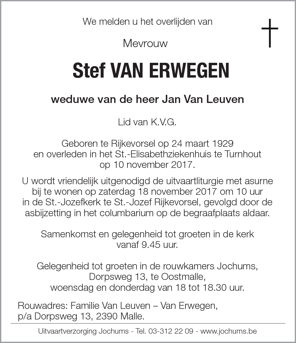 Stef Van Erwegen