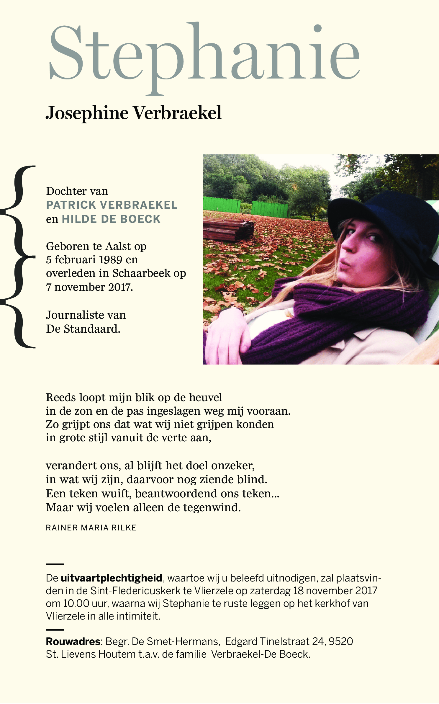 Stephanie Verbraekel