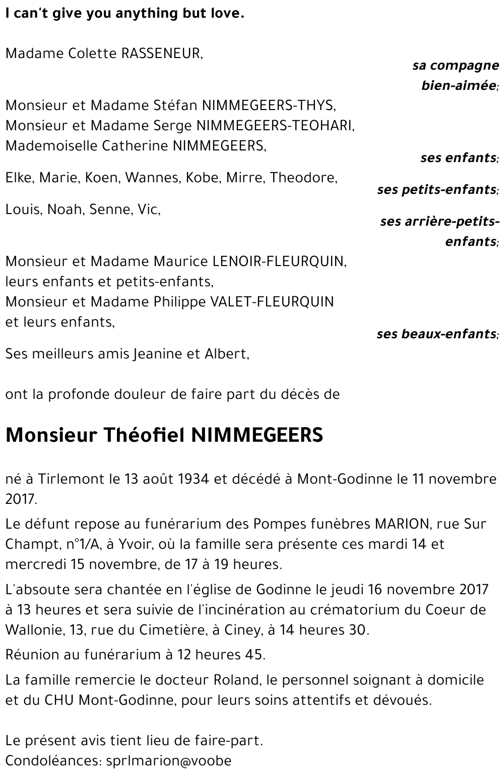 Théofiel NIMMEGEERS