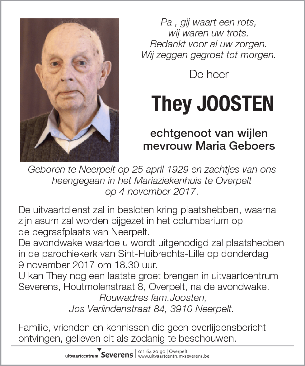They Joosten