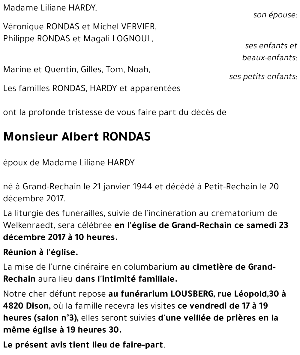 Albert RONDAS