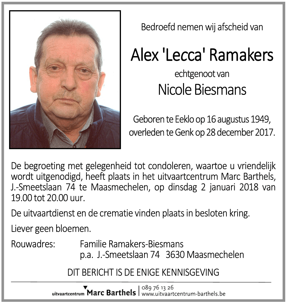 Alex Ramakers