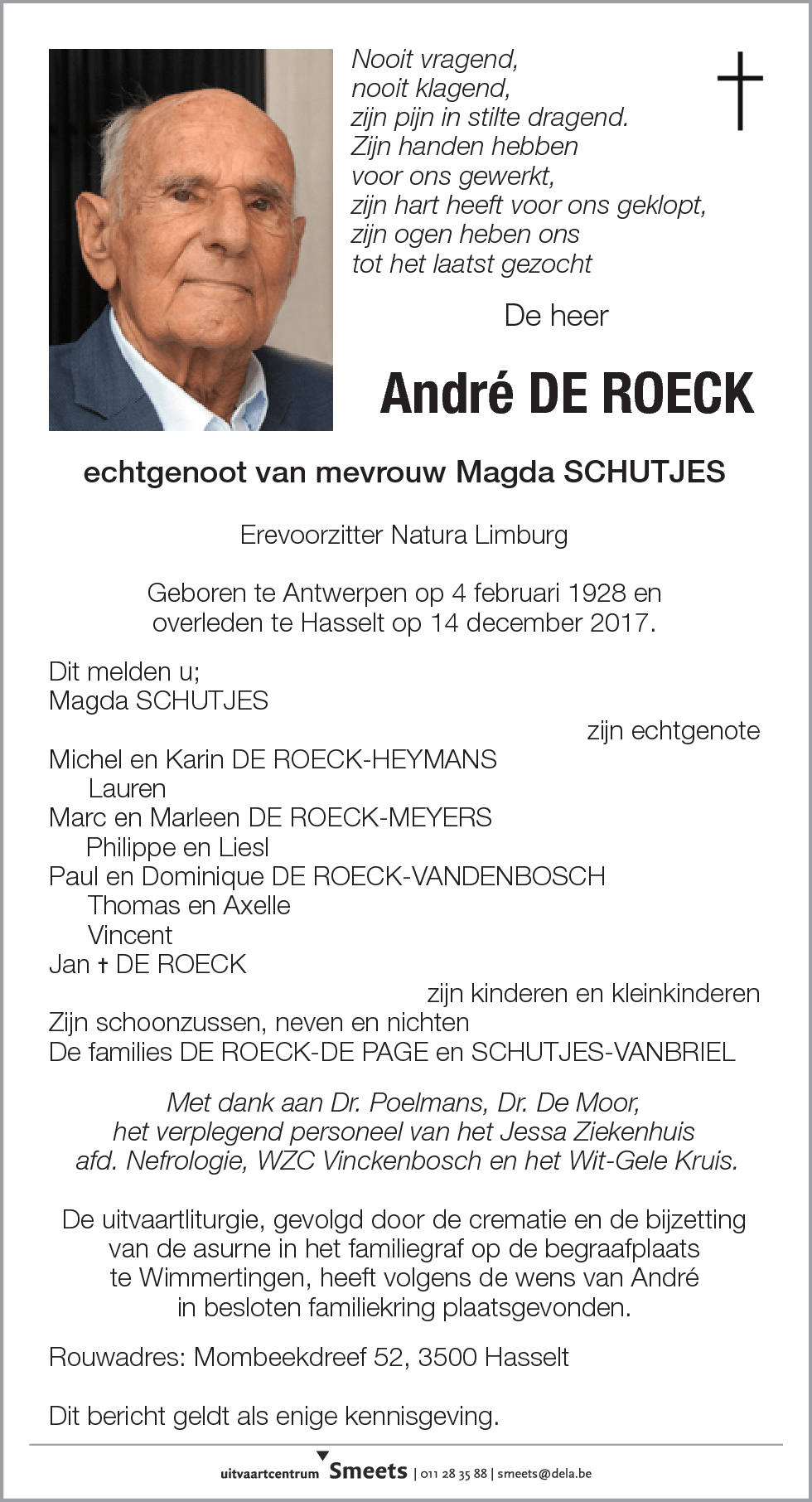 André De Roeck