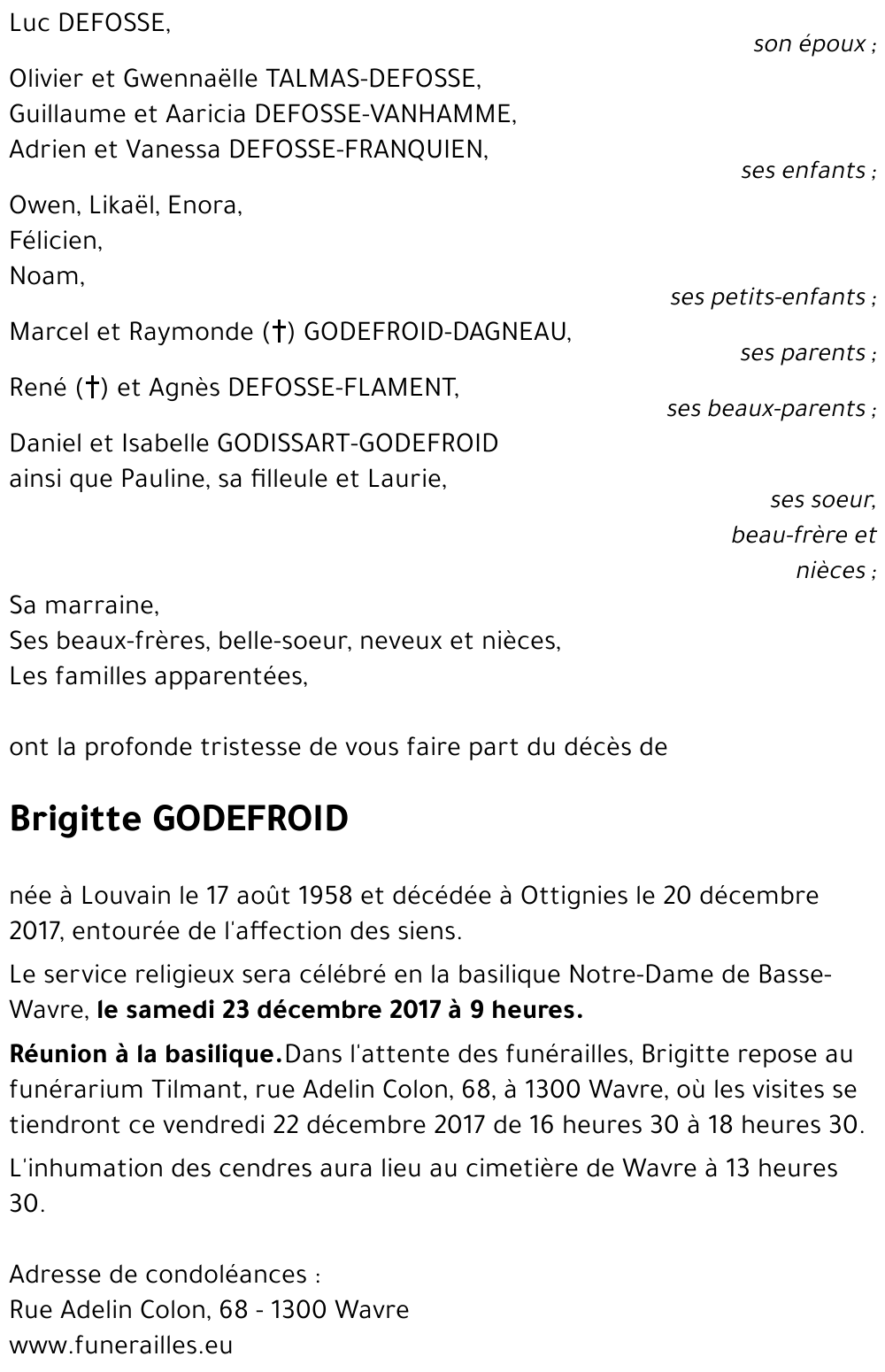 Brigitte GODEFROID