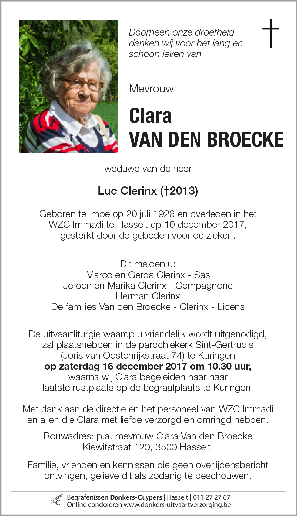 Clara Van Den Broecke