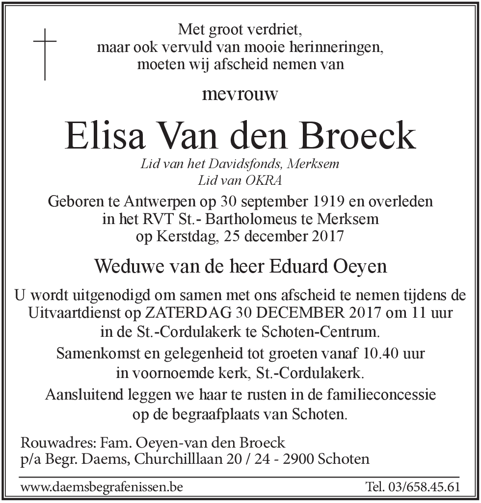 Elisa Van den Broeck