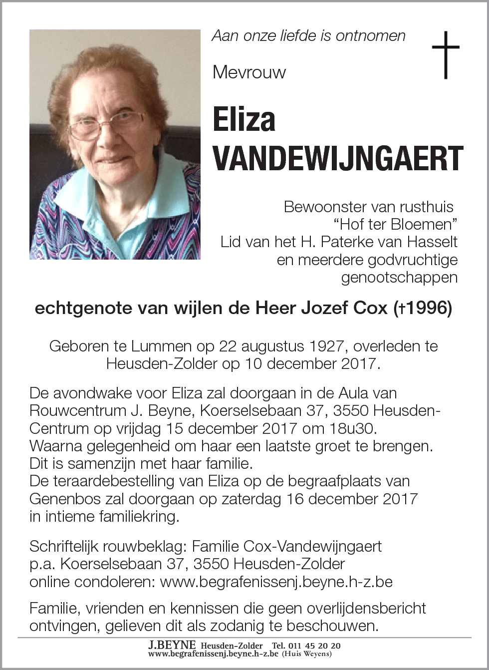 Eliza Vandewijngaert