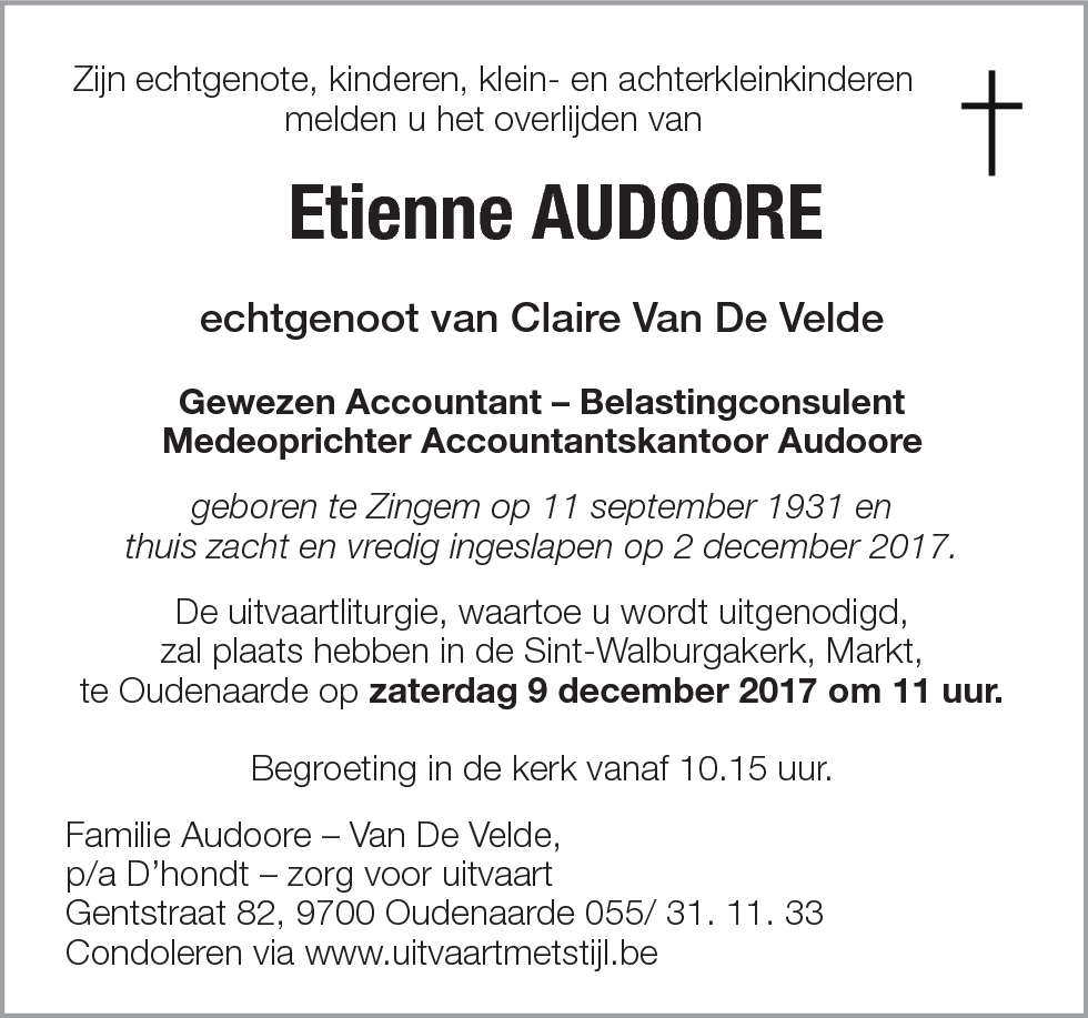 Etienne Audoore