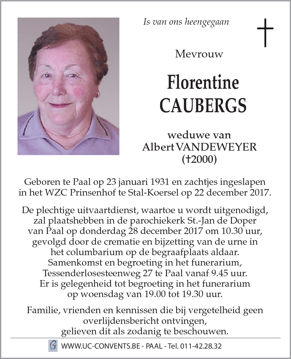 Florentine Caubergs