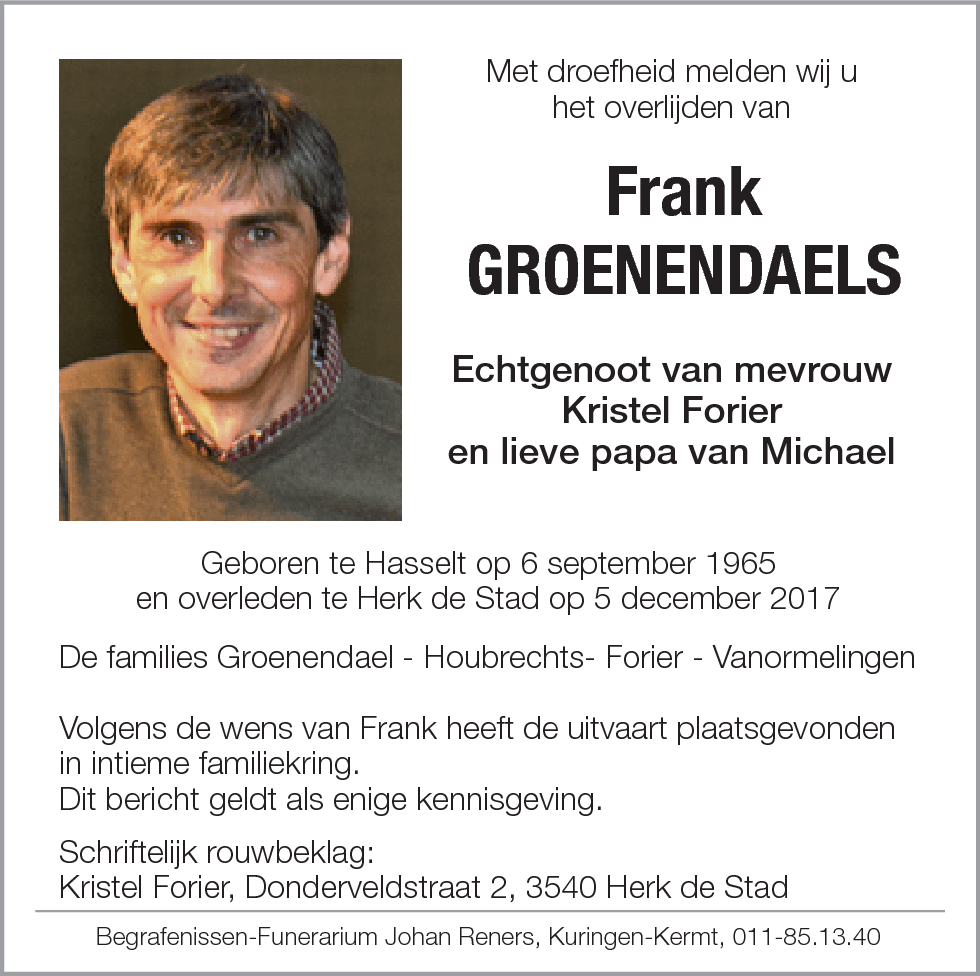 Frank Groenendaels