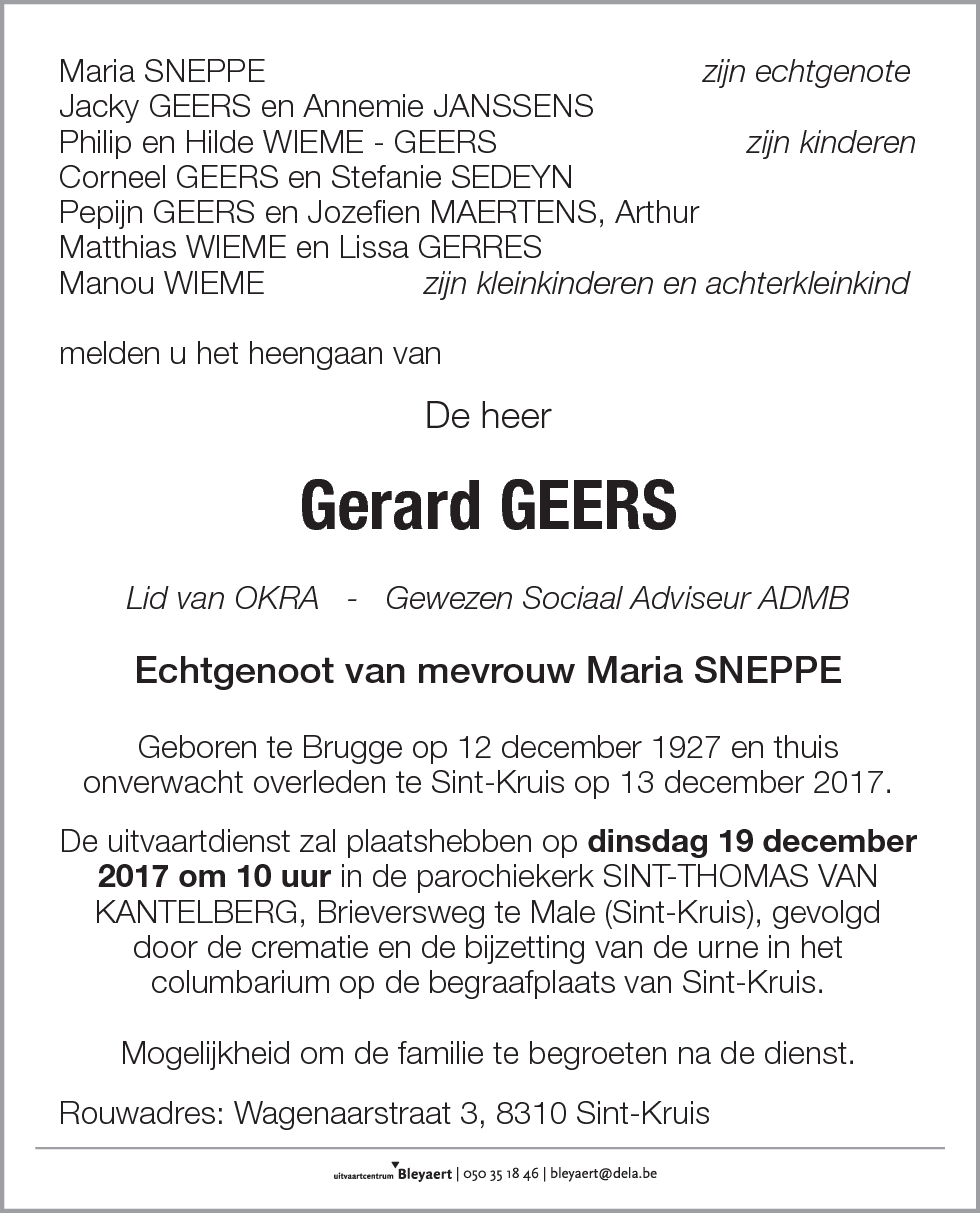 Gerard Geers