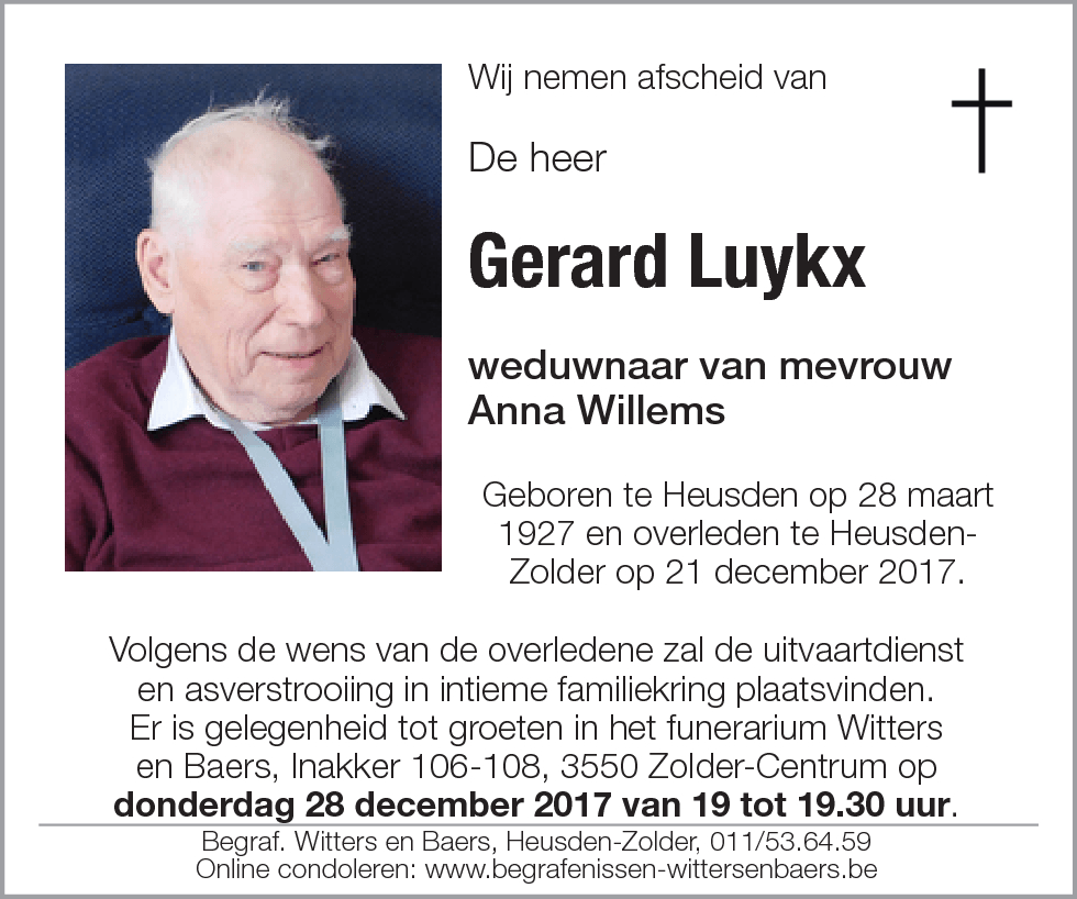 Gerard Luykx
