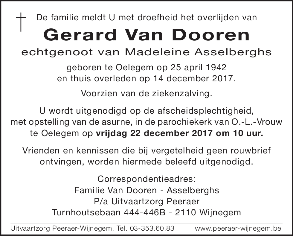 Gerard Van Dooren