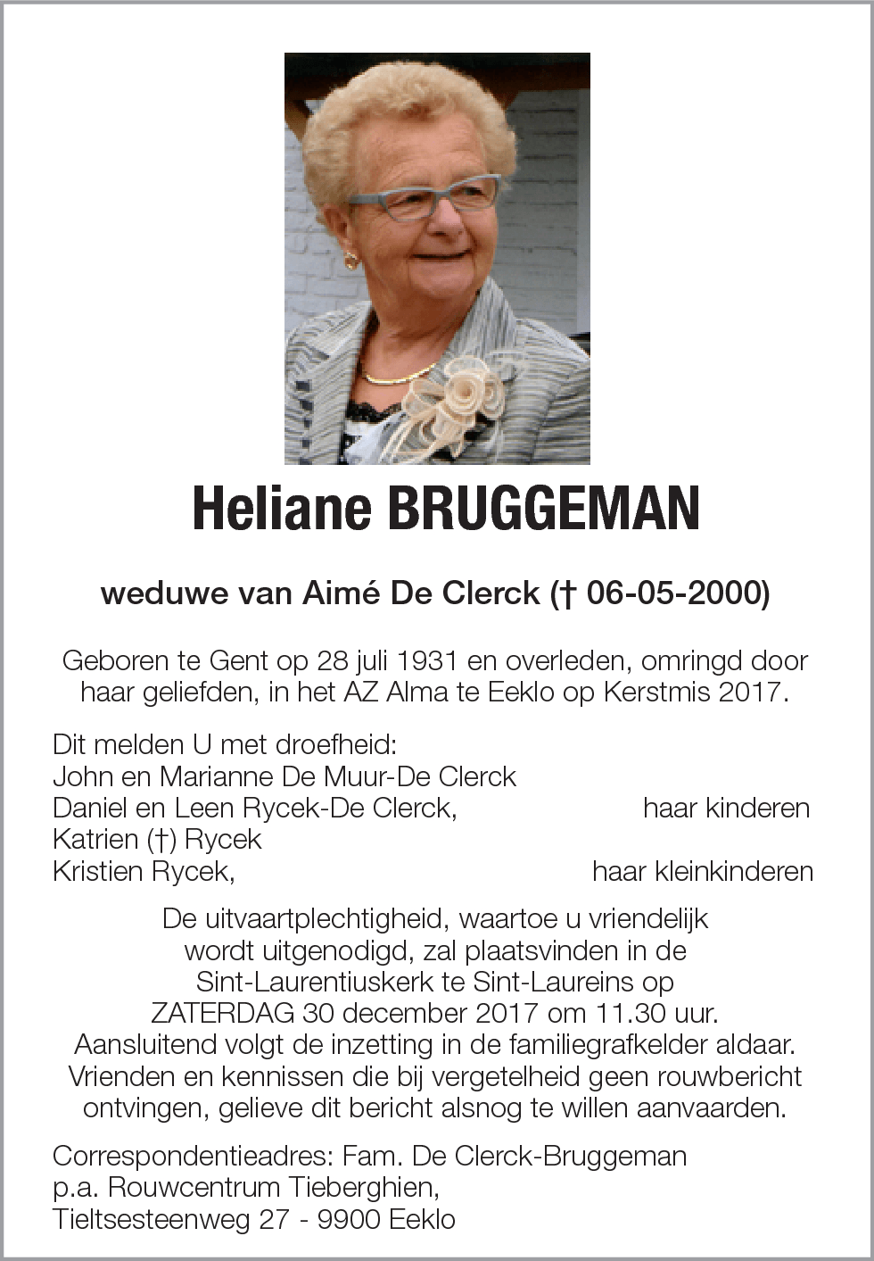 Heliane Bruggeman