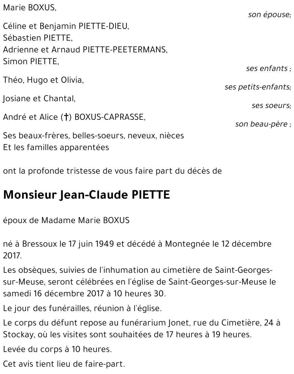 Jean-Claude PIETTE