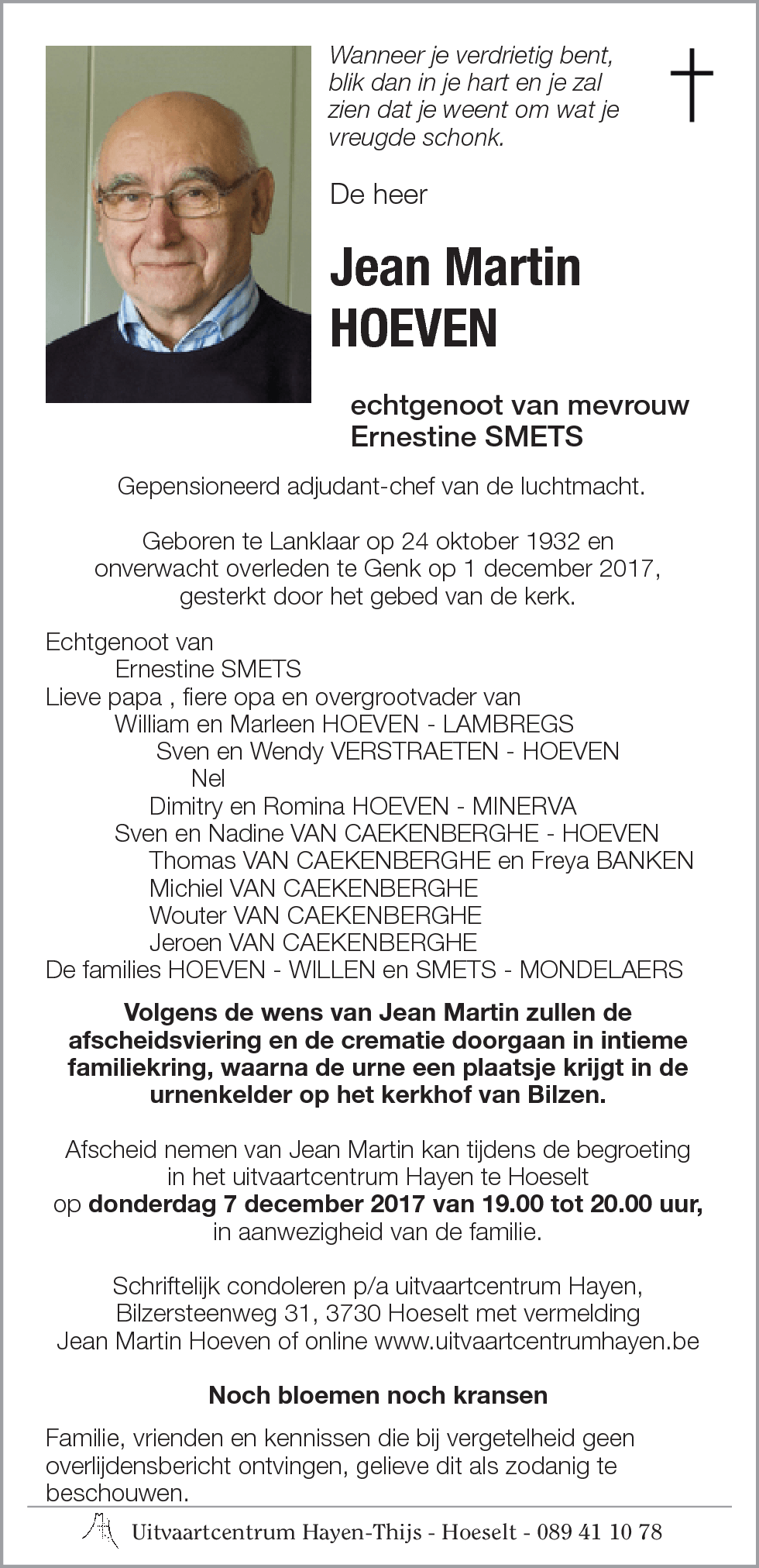 Jean Martin HOEVEN