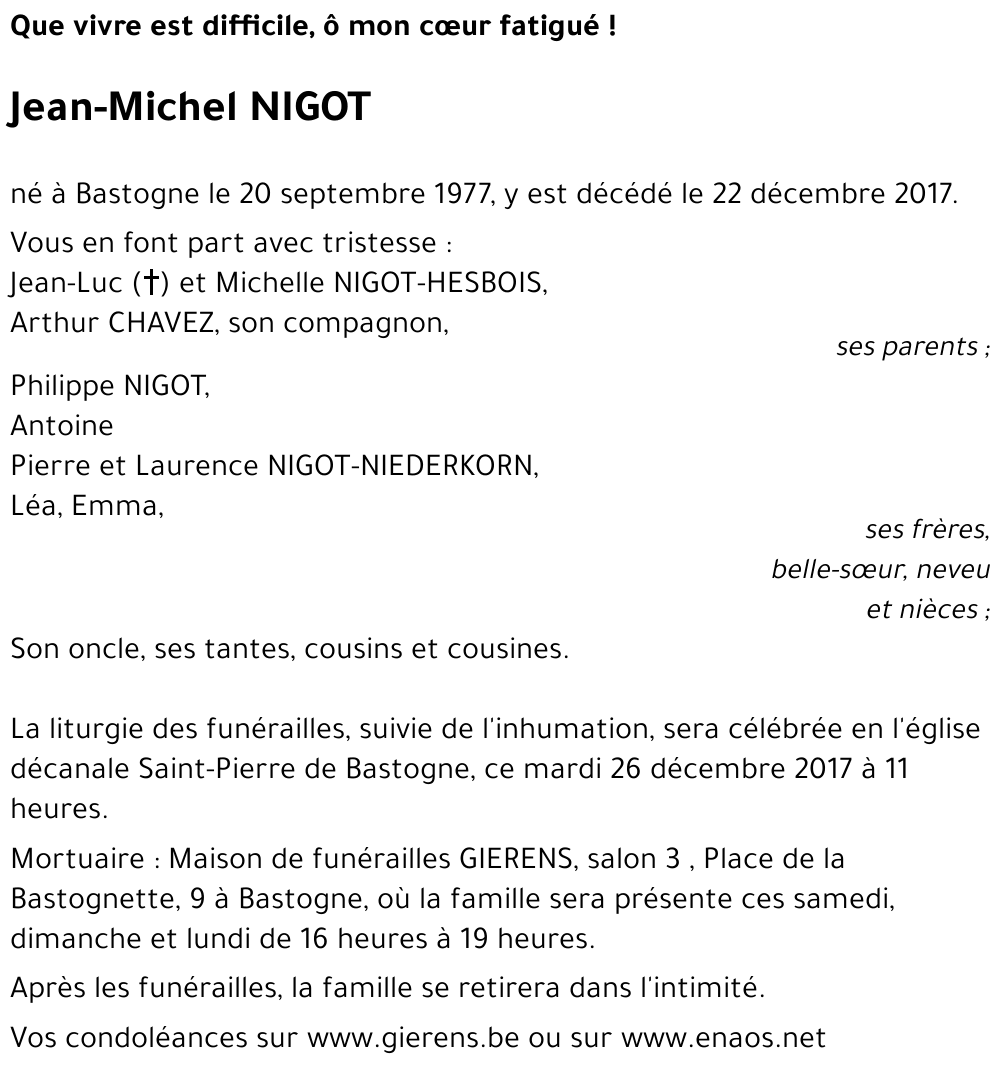 Jean-Michel NIGOT