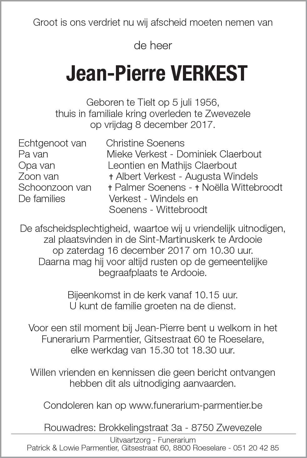Jean-Pierre Verkest