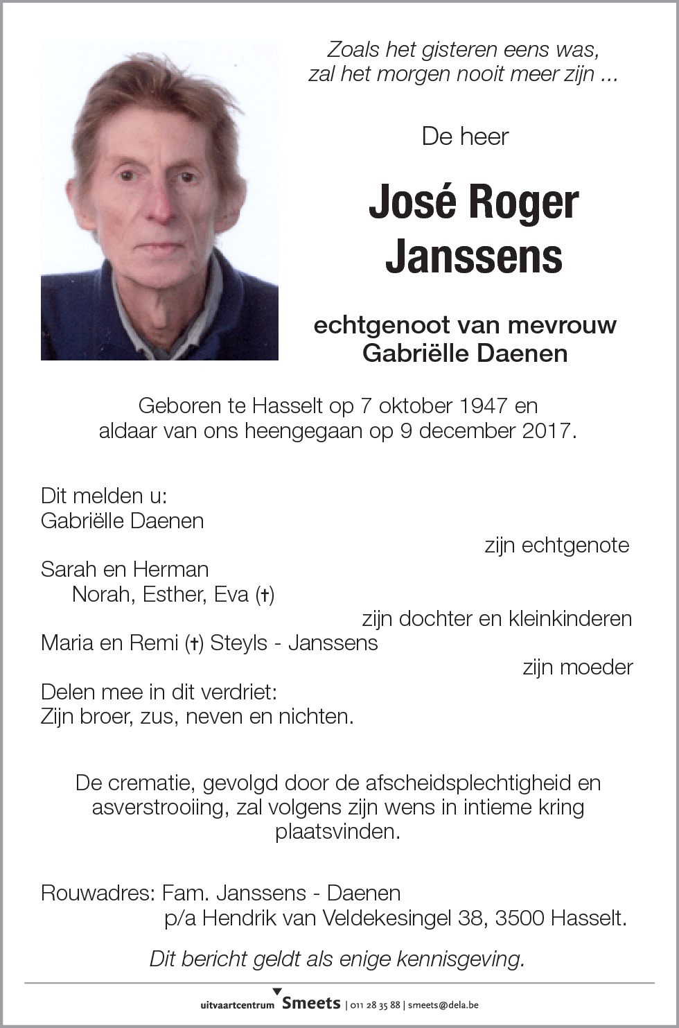 José Roger Janssens