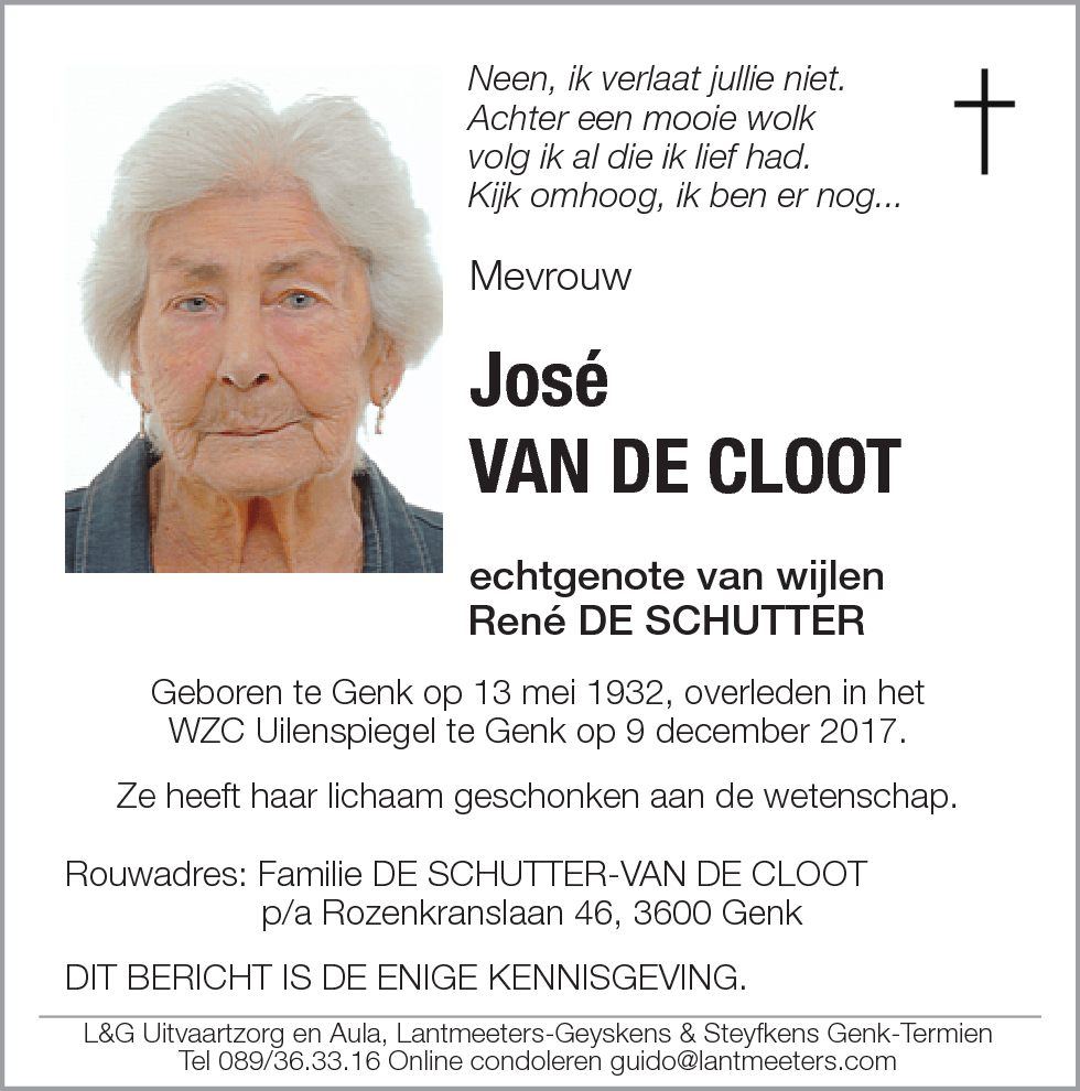 José VAN DE CLOOT