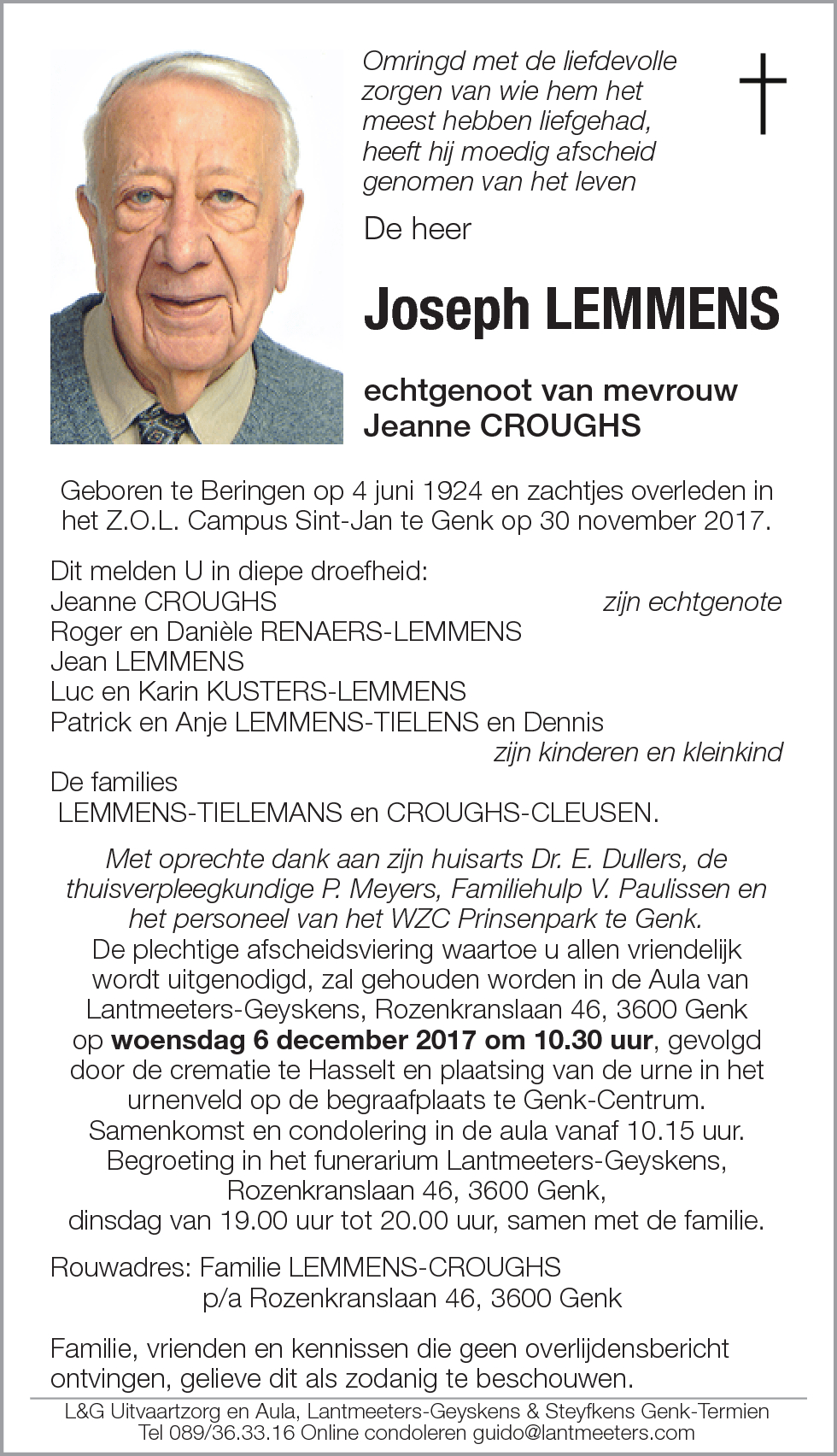Joseph (Jef) LEMMENS