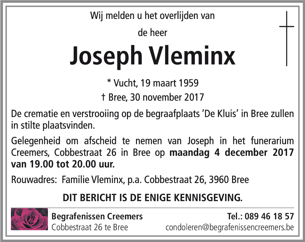 Joseph Vleminx