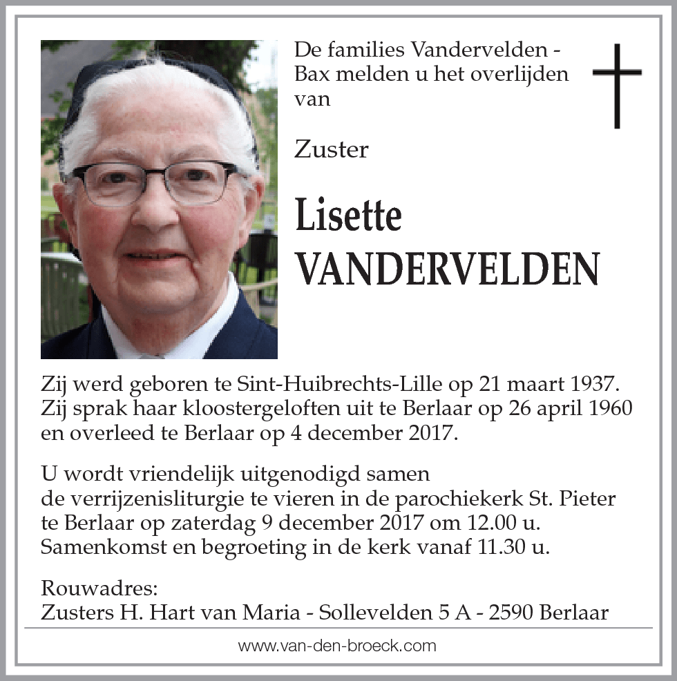 Lisette Vandervelden