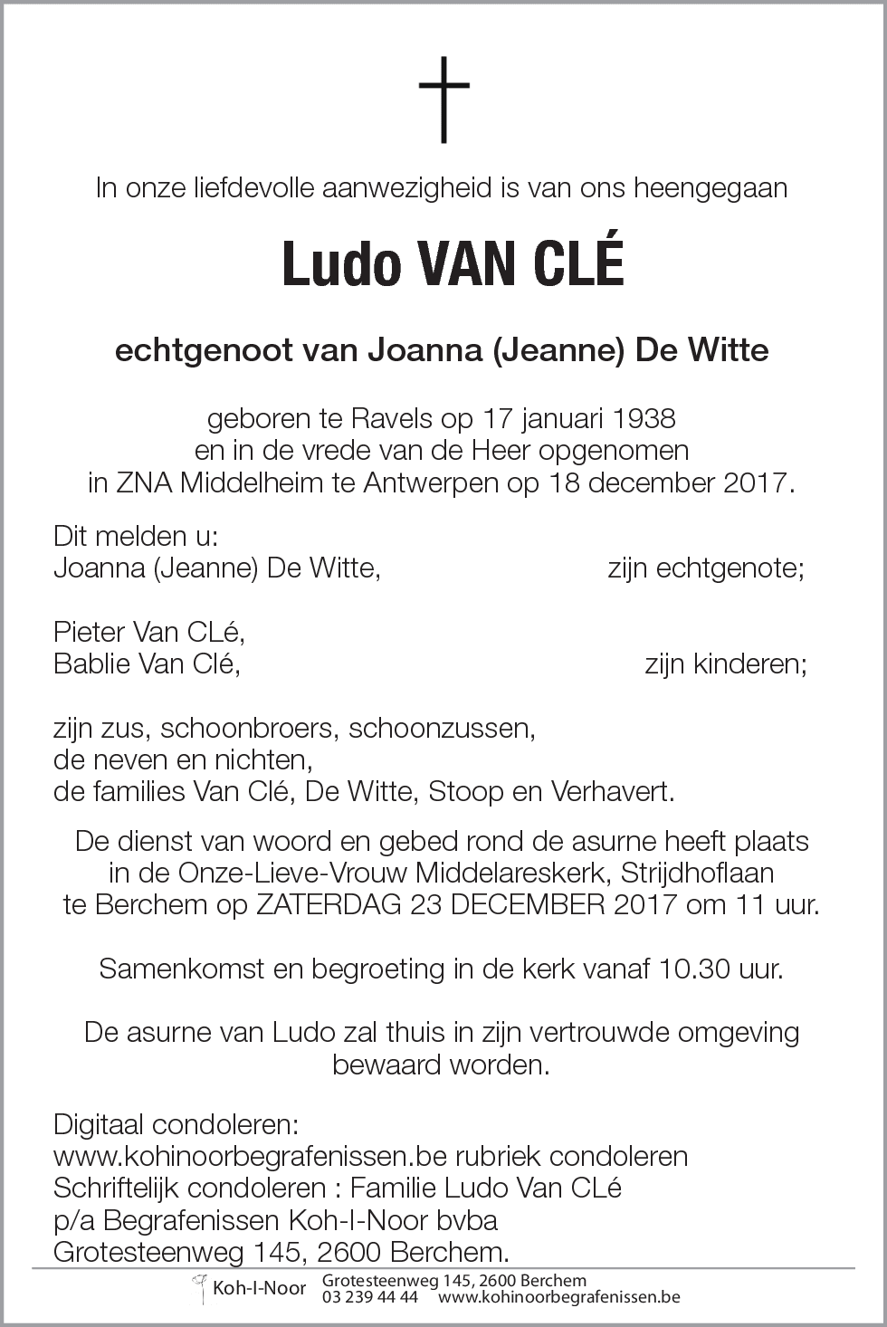 Ludo Van Clé