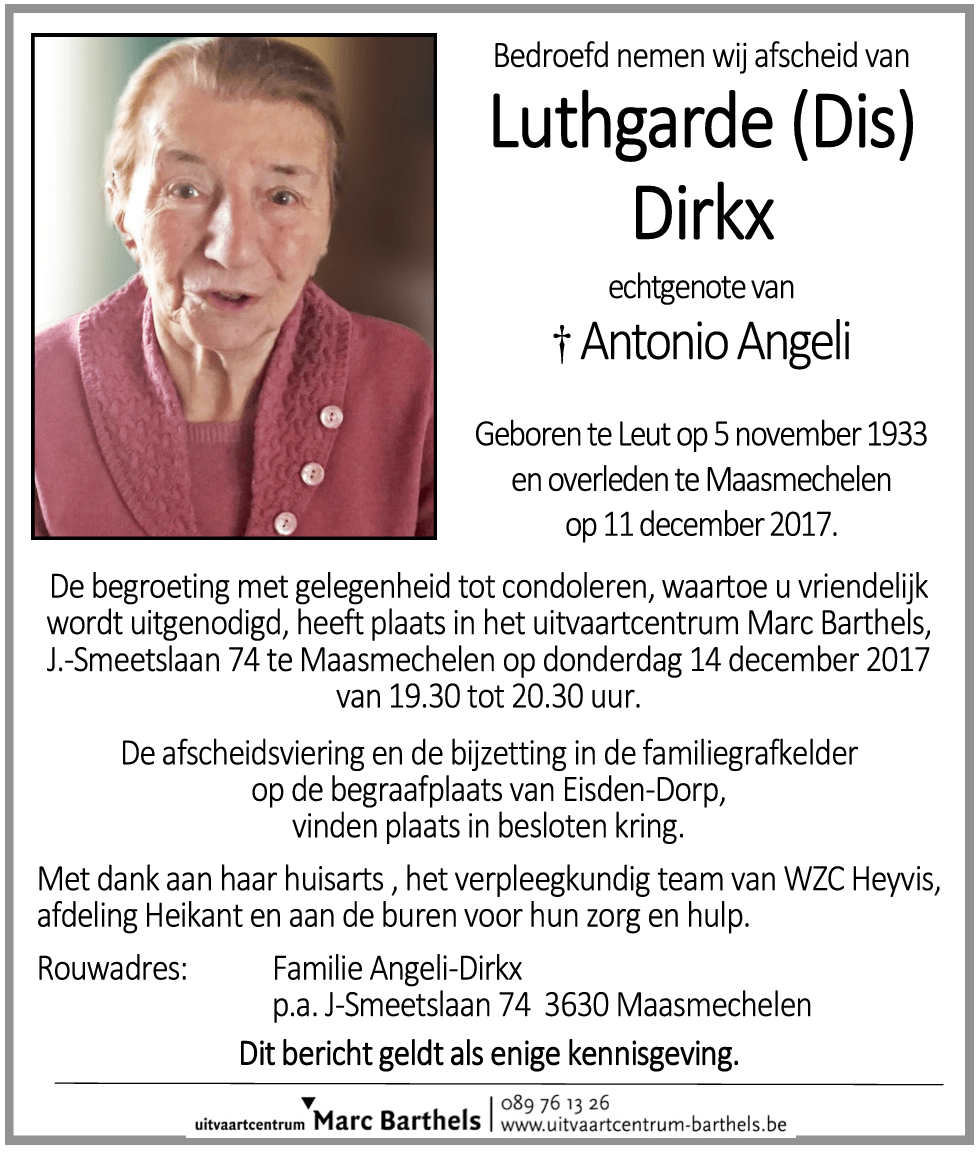 Luthgarde (Dis) Dirkx